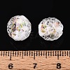 Handmade Foil Glass Beads FOIL-N029-10H-4