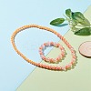 Acrylic Beaded Bracelet & Necklace Set for Kids SJEW-JS01207-03-2