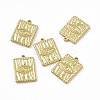 PVD Vacuum Plating 201 Stainless Steel Pendants STAS-J401-VC811-3