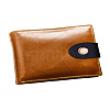 4 Sets 2 Colors Imitation Leather Sew on Purse Lock with Snap Button FIND-LP0004-58-3