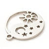 Non-Tarnish 201 Stainless Steel Pendants STAS-G258-05P-3