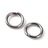 Tarnish Resistant 304 Stainless Steel Open Jump Rings LS-STAS-Q186-02-4x0.6mm-3