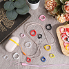 5Pcs 5 Colors Rubber Lanyard Straps DIY-GF0008-39C-4
