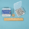 64Pcs 8 Styles Tibetan Style Alloy Pendants TIBE-SC0001-37-7