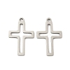 Hollow 201 Stainless Steel Laser Cut Pendants STAS-P428-11P-1