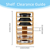 Bamboo Rattan Food Storage Stands AJEW-WH0534-52-2