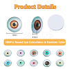 100Pcs Glass Craft Eyes Cabochons DIY-DC0002-68A-2