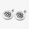 Tibetan Style Alloy Pendants X-TIBE-S301-015AS-RS-1