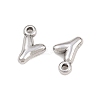 304 Stainless Steel Pendants STAS-S186-12Y-P01-2