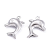 Tarnish Resistant Dolphin 304 Stainless Steel Pendants LS-X-STAS-I045-29-1