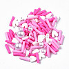 Handmade Polymer Clay Cabochons X-CLAY-N006-82B-4