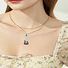 20Pcs Alloy Enamel Big Pendants ENAM-LP0001-59-3