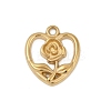 304 Stainless Steel Pendants STAS-D366-07C-G-1