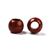 Natural Red Jasper European Beads G-T092-10mm-25-2