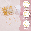 200Pcs 2 Colors Brass Linking Rings KK-DC0004-16-4