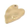 Ion Plating(IP) 304 Stainless Steel Pendants STAS-G336-01G-2