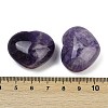 Heart Natural Amethyst Palm Stones G-C186-02B-3
