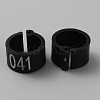 Plastic Poultry Leg Identification Bands AJEW-WH0415-99J-2