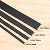 3Pcs Flat Leather Jewelry Cord WL-GF0001-16C-02-6