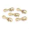Tibetan Style Alloy Infinity with Hope Links connectors X-TIBE-S230-AG-LF-2