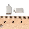 304 Stainless Steel Pendants STAS-L022-135P-3