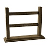 2-Tier Wood Covered with Velvet Earring Display Stands LS-NDIS-Q027-05A-1