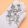 12Pcs Tibetan Style Alloy Pendants PW-WGE54F8-01-3