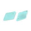 Spray Painted Natural Freshwater Shell Pendants BSHE-T014-07C-2