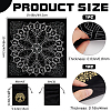 1Pc Lint Square Tarot Tablecloth AJEW-CN0002-18-2