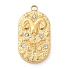 304 Stainless Steel Pendants STAS-F349-03G-02-1