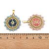 304 Stainless Steel & Cylinder Glass Seed Beads Pendants PALLOY-MZ01450-3