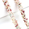 Spray Painted Synthetic Turquoise Beads Strands UNKW-T001-11K-01-3