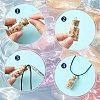 DIY Waxed Cord Necklace Making Kit DIY-YW0012-50-5