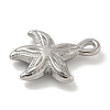 Anti-Tarnish 304 Stainless Steel Pendants STAS-Q334-41P-2