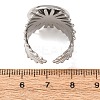 V-Shaped 304 Stainless Steel Cuff Ring Components SA-CBAC0DF-01E-P-3