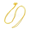 Nylon Lucky Knot Cord Amulet Yuki Pendant Decorations LS-AJEW-NH0001-01B-1