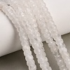 Natural Quartz Crystal Beads Strands GG-CBA792A-A01-4x7mm-1