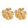 Valentine's Day 304 Stainless Steel Stud Earrings EJEW-C184-01B-G-4