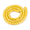 AB Color Plated Opaque Glass Beads Strands GLAA-T026-3x6mm-P13-2