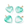 Two Tone Spray Painted Glass Pendants LS-GLAA-N035-016-C05-1