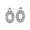 304 Stainless Steel Pendants STAS-L080-002P-10-1