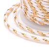 4-Ply Polycotton Cord with Metallic Thread OCOR-Z003-D33-3