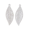 Non-Tarnish 201 Stainless Steel Pendants STAS-B038-05P-1