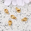 Polished 316 Surgical Stainless Steel Lobster Claw Clasps STAS-R072-11A-G-3