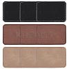 9Pcs 3 Colors Imitation Leather Laserable Label Tags DIY-FG0003-46-1