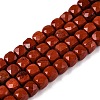 Natural Red Jasper Beads Strands G-N342-130-1