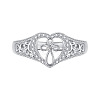 925 Sterling Silver Micro Pave Cubic Zirconia Finger Rings FS-WG6D494-04-5