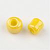 DIY Craft Beads 8/0 Opaque Colors Lustered Round Glass Seed Beads X-SEED-A012-3mm-122-2