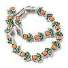 Transparent Glass Enamel Beads LAMP-C023-01E-2