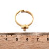 304 Stainless Steel Adjustable Rings for Women RJEW-F169-01G-03-5